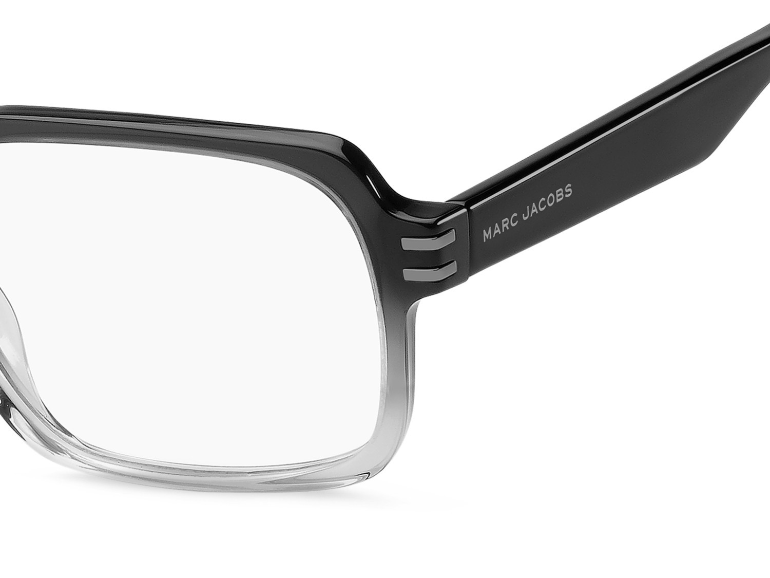 Occhiali da vista Marc Jacobs 911 111026 81V colore black shaded crystal forma rettangolare 