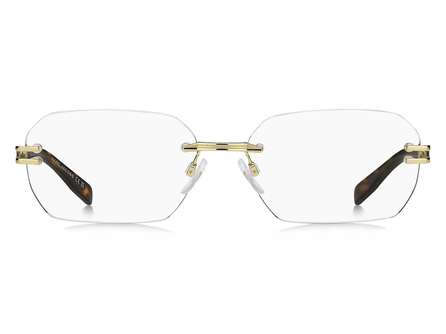 Occhiali da vista Marc Jacobs 909 111030 06J colore gold havana forma rettangolare 