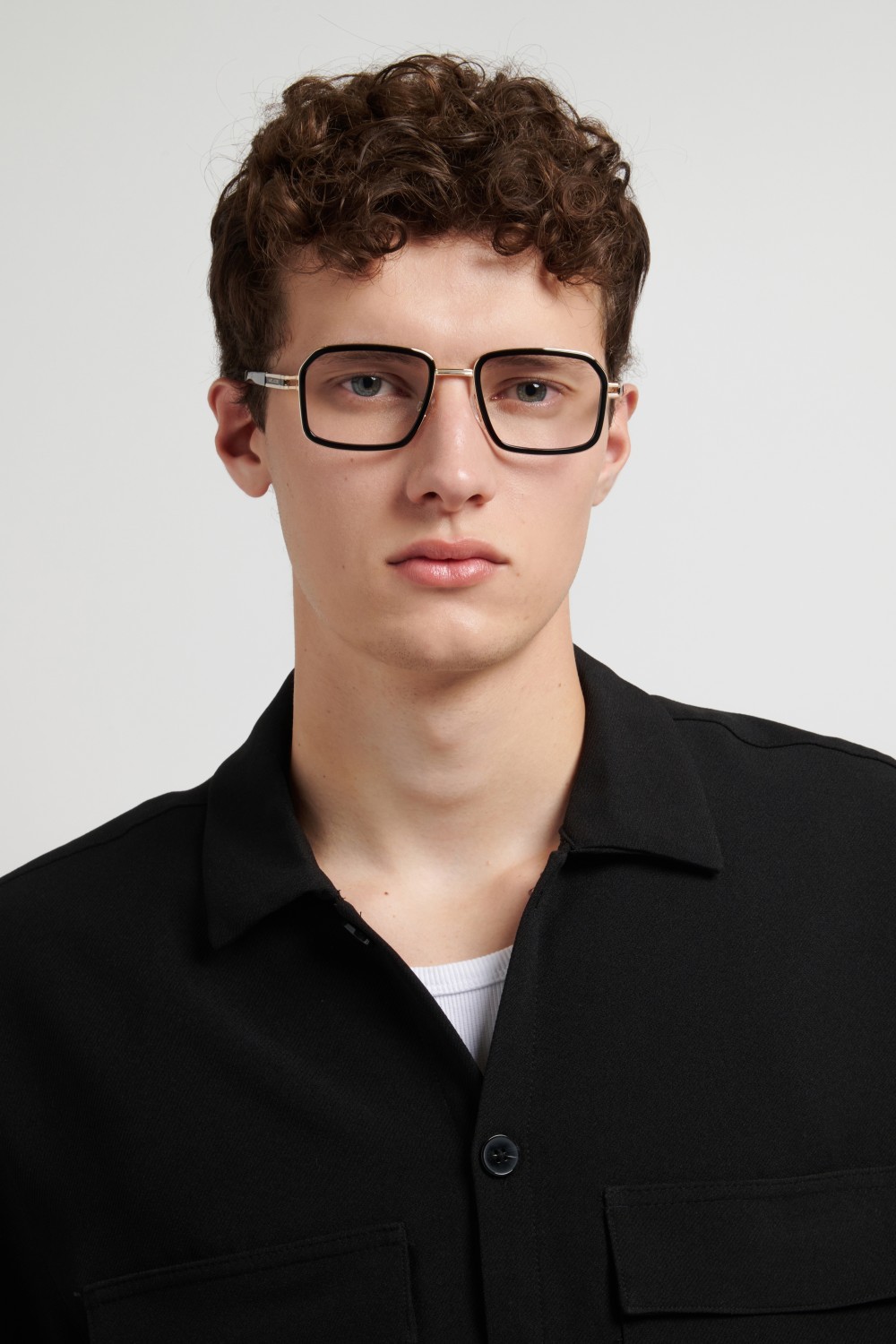 Occhiali da vista Marc Jacobs 910 111031 RHL colore gold black 2 forma quadrato 