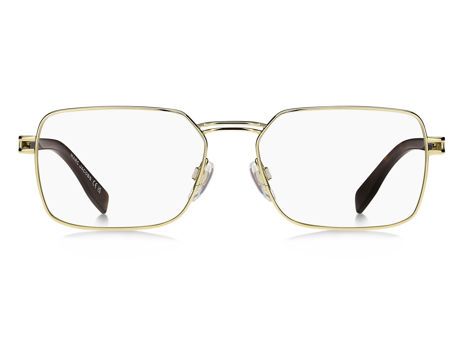 Occhiali da vista Marc Jacobs 912 111032 06J colore gold havana forma rettangolare 