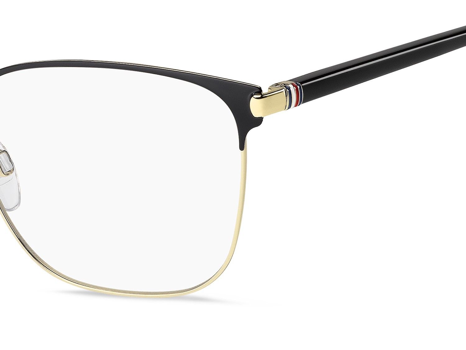 Occhiali da vista Tommy Hilfiger Th 2351 111033 2M2 colore black gold forma quadrato 