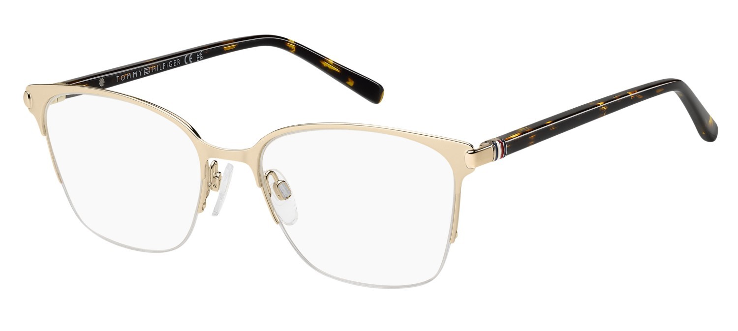 Occhiali da vista Tommy Hilfiger Th 2352 111034 000 colore rose gold forma rettangolare 