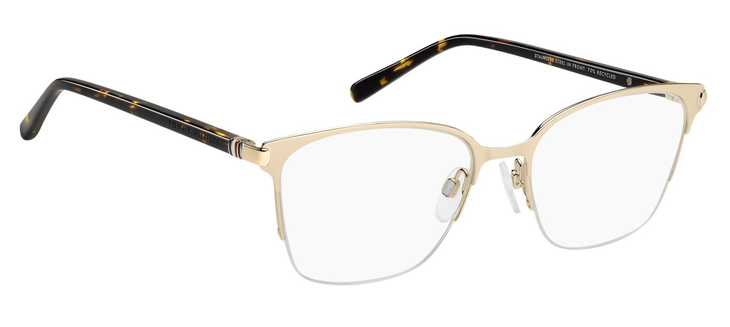 Occhiali da vista Tommy Hilfiger Th 2352 111034 000 colore rose gold forma rettangolare 