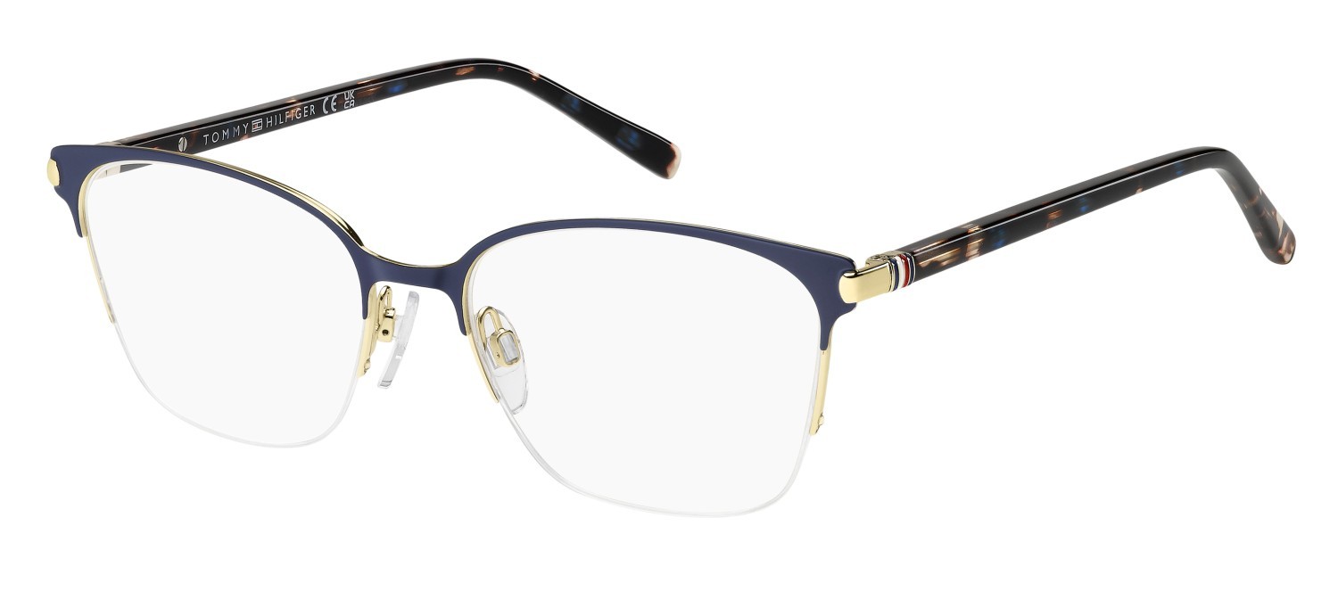Eyeglasses Tommy Hilfiger Th 2352 111034 KY2 color blue gold shape rectangle 