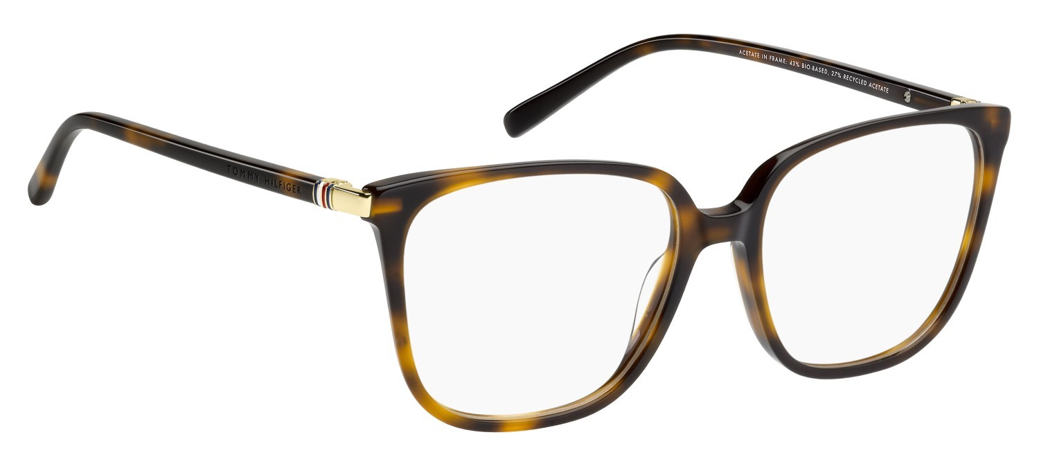 Eyeglasses Tommy Hilfiger Th 2353 111035 05L color havana 2 shape square 