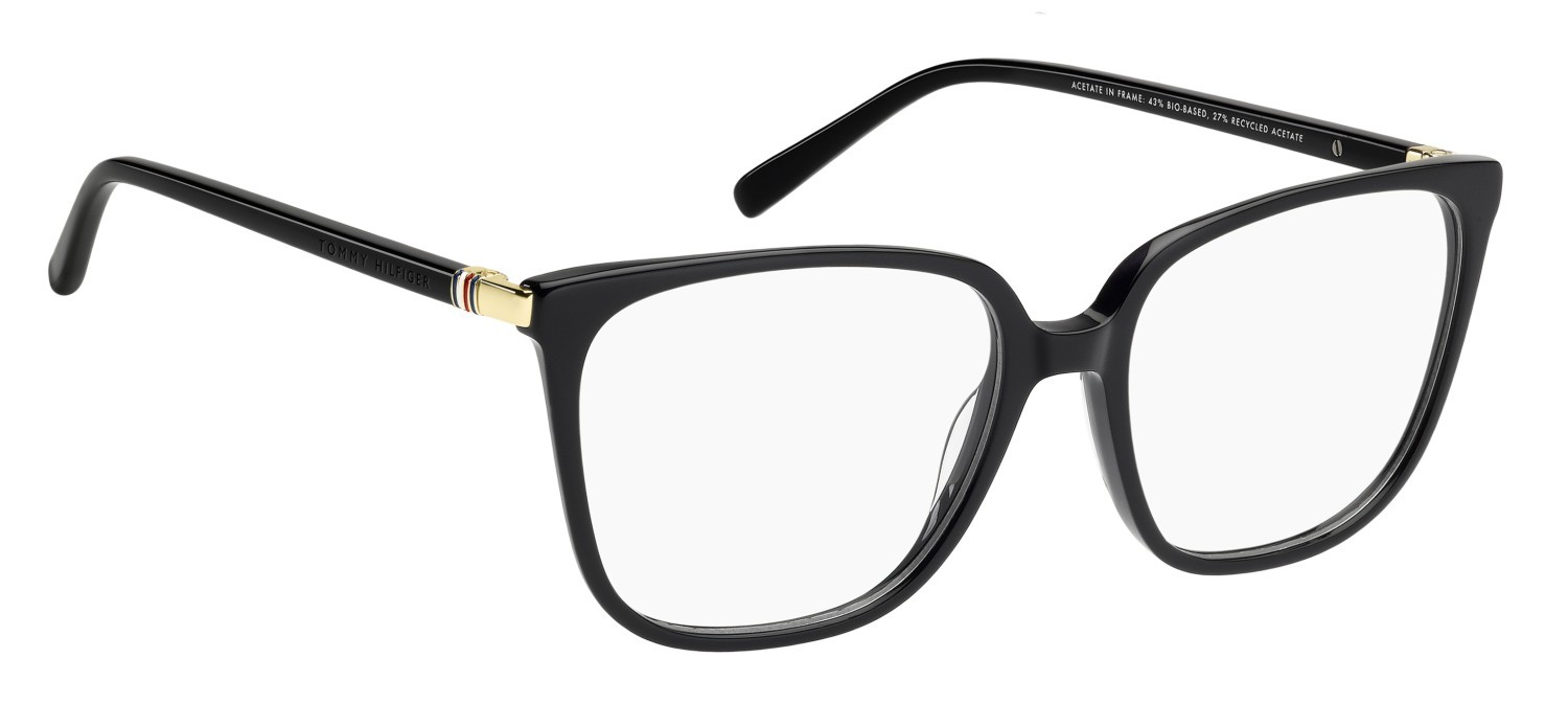 Occhiali da vista Tommy Hilfiger Th 2353 111035 807 colore black forma quadrato 