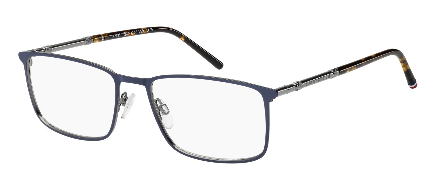 Occhiali da vista Tommy Hilfiger Th 2330 111037 DTY colore blue ruthenium forma rettangolare 