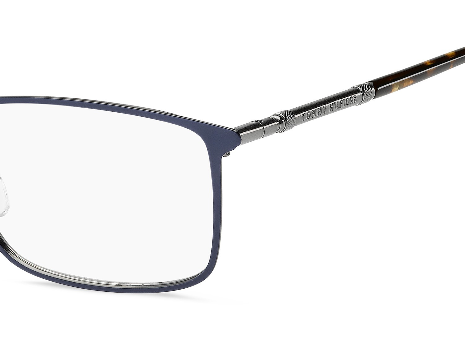 Occhiali da vista Tommy Hilfiger Th 2330 111037 DTY colore blue ruthenium forma rettangolare 