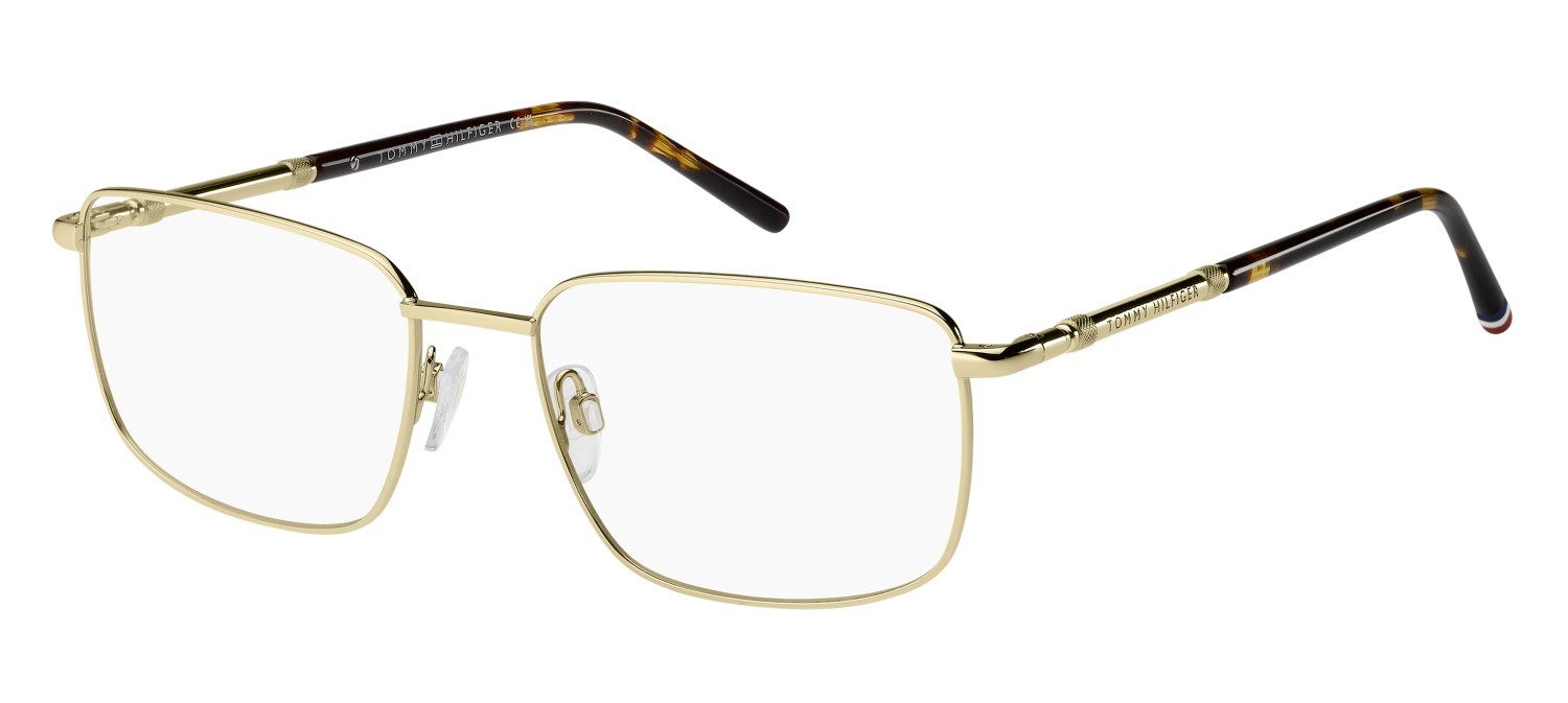 Eyeglasses Tommy Hilfiger Th 2331 111042 J5G color gold shape rectangle 