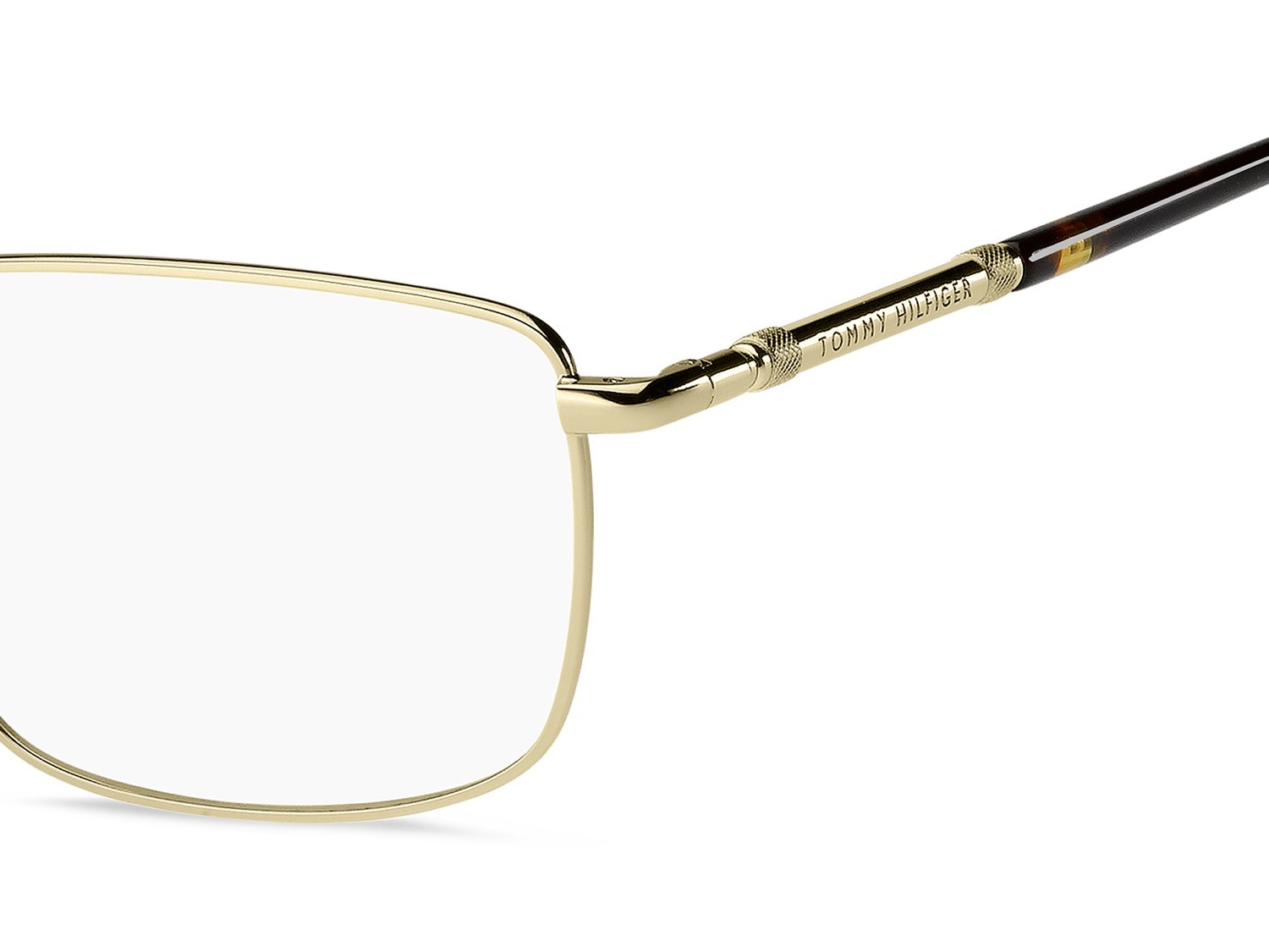 Eyeglasses Tommy Hilfiger Th 2331 111042 J5G color gold shape rectangle 