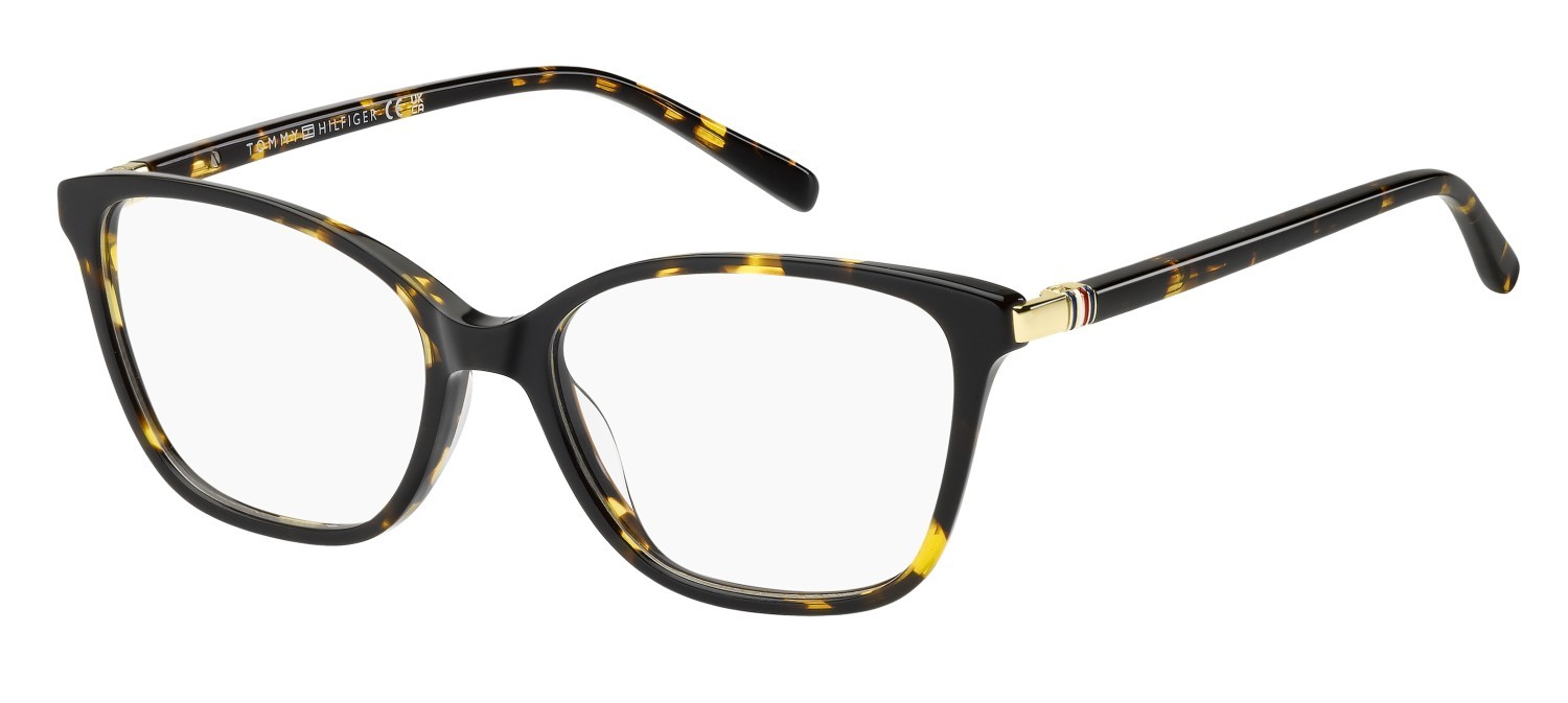 Occhiali da vista Tommy Hilfiger Th 2354 111044 086 colore havana forma cat eye 