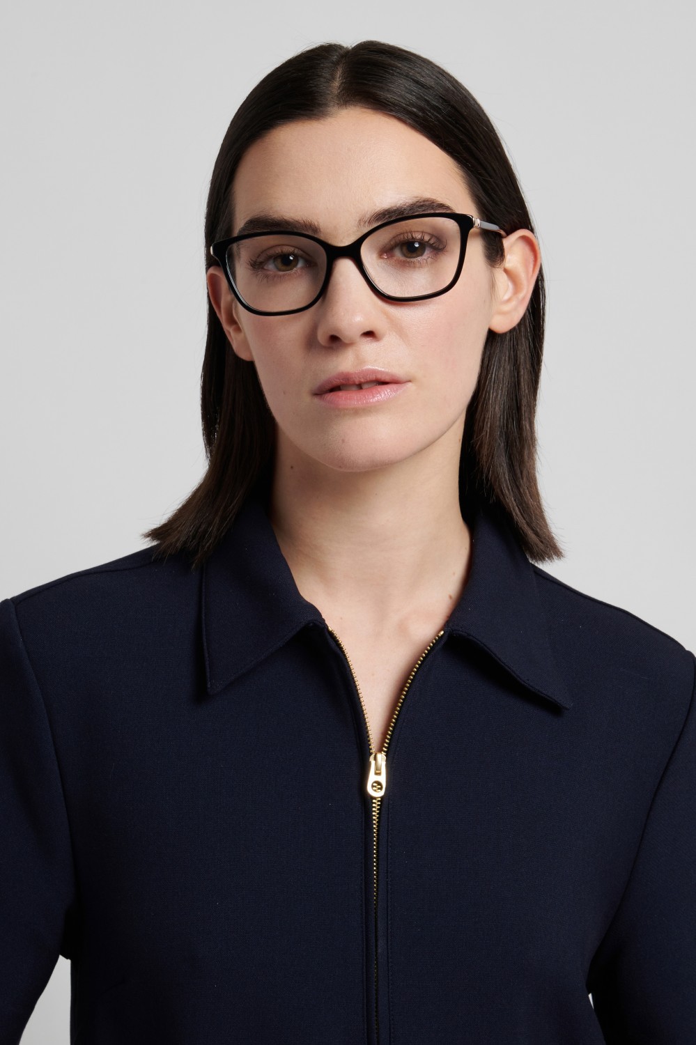 Occhiali da vista Tommy Hilfiger Th 2354 111044 807 colore black forma cat eye 