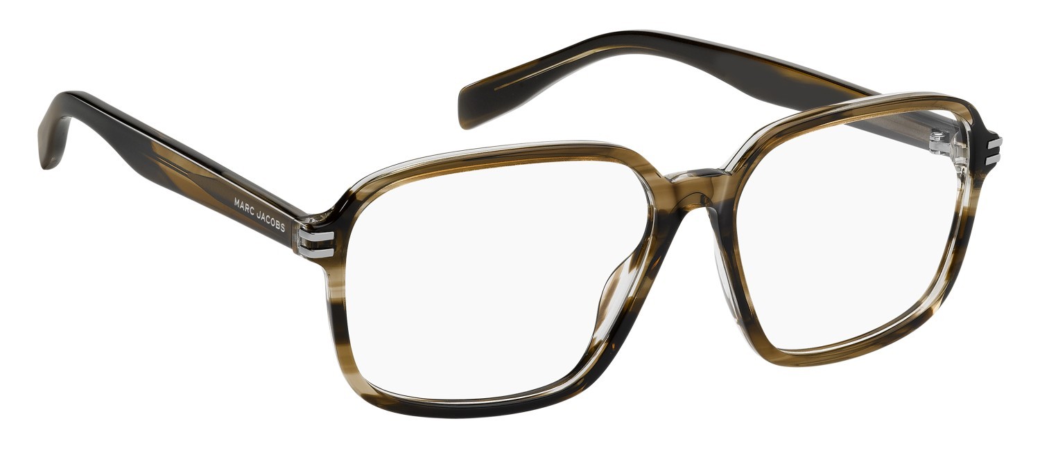 Eyeglasses Marc Jacobs 913 111061 EX4 color brown horn shape rectangle 