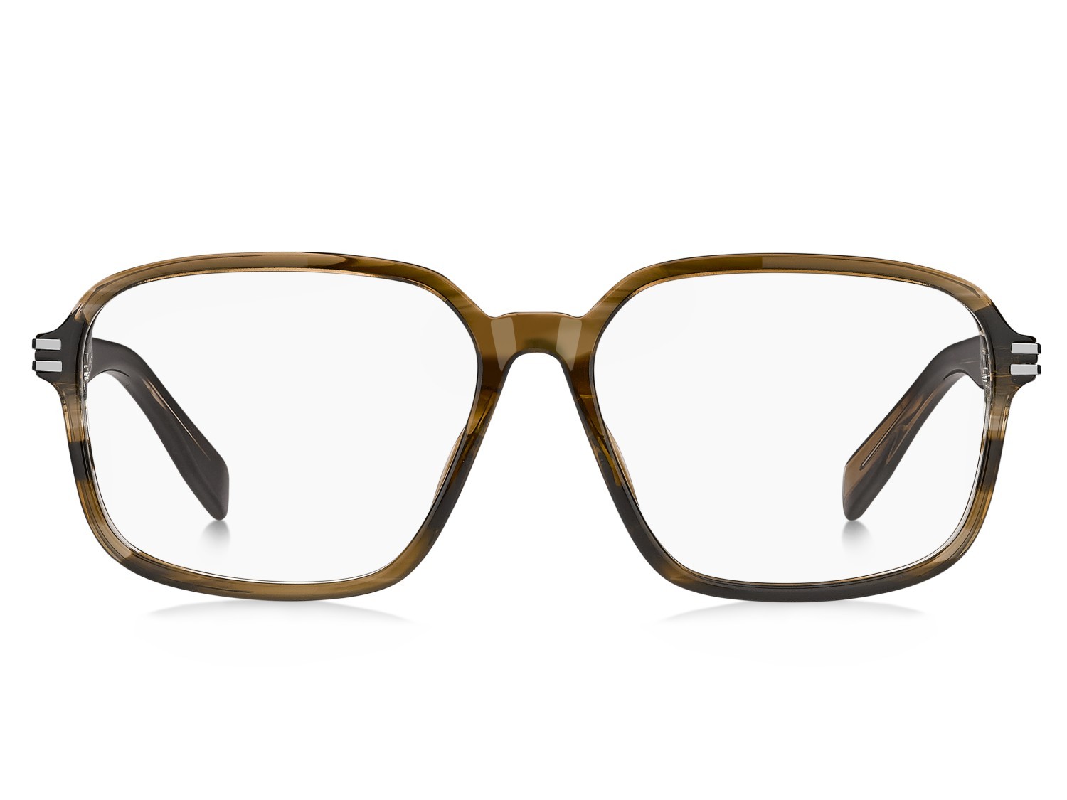Eyeglasses Marc Jacobs 913 111061 EX4 color brown horn shape rectangle 