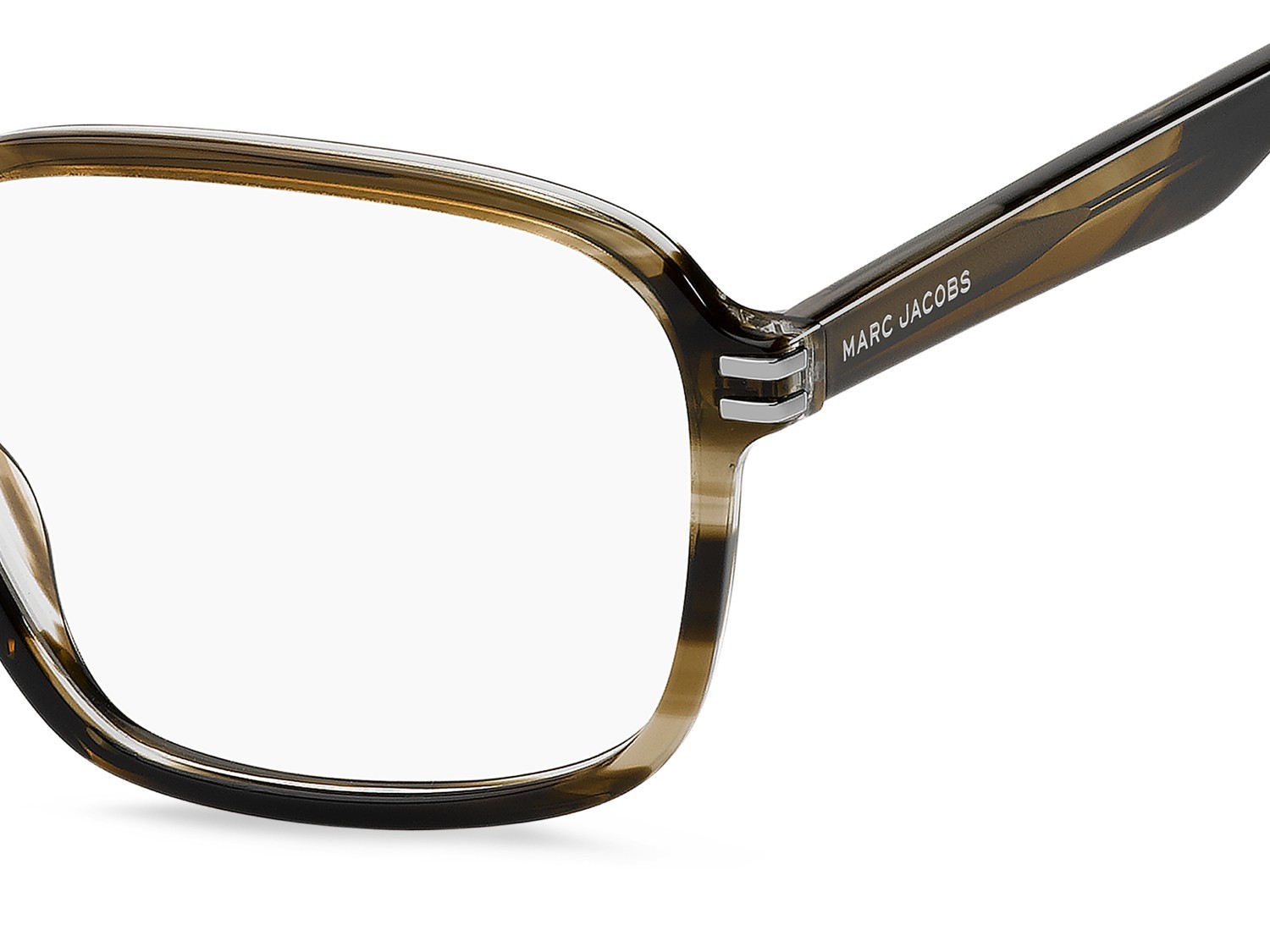 Eyeglasses Marc Jacobs 913 111061 EX4 color brown horn shape rectangle 