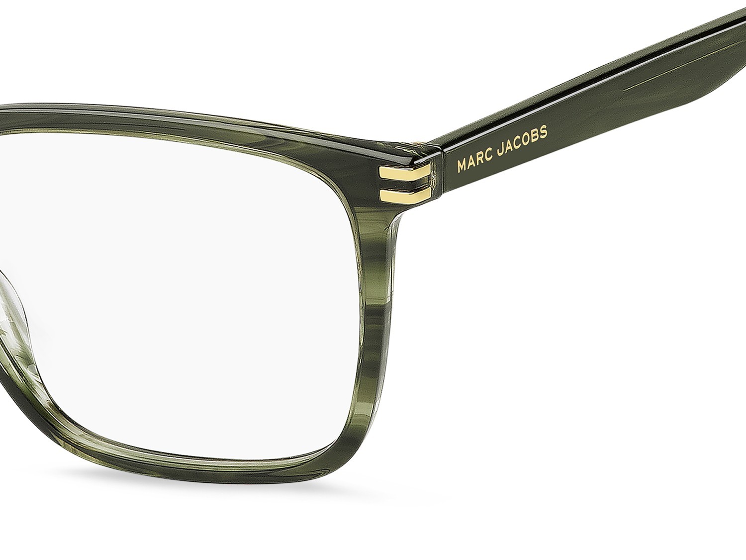 Occhiali da vista Marc Jacobs 915 111063 6AK colore green horn forma quadrato 