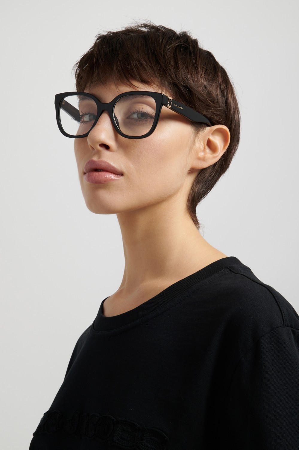 Occhiali da vista Marc Jacobs 893 111064 807 colore black forma cat eye 