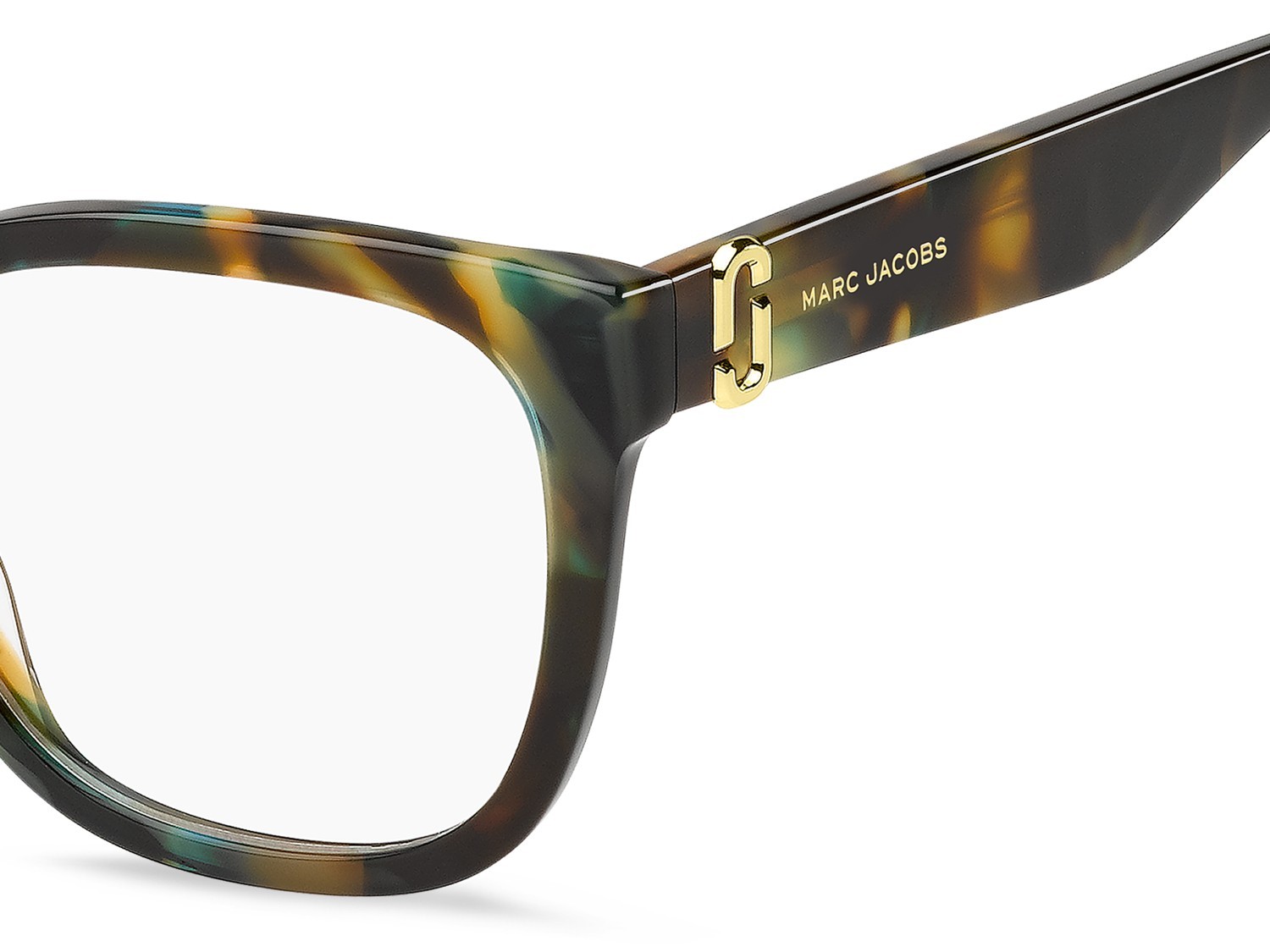 Brillen Marc Jacobs 893 111064 CVT farbe teal havana form cat-eye 