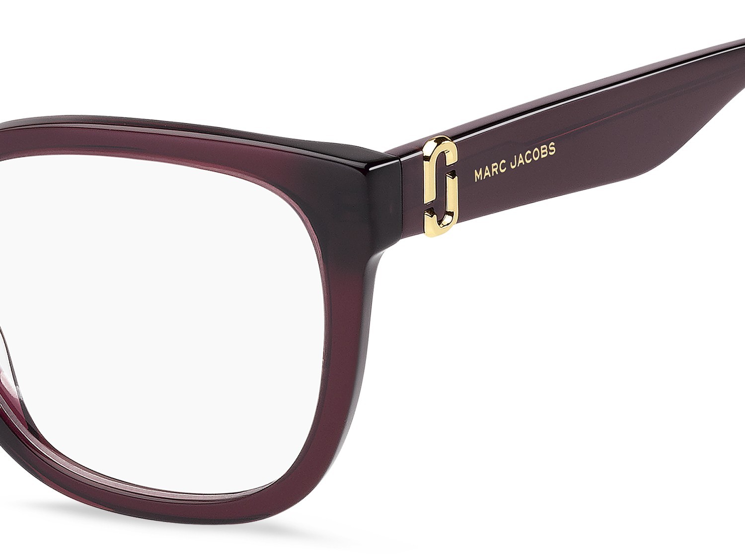 Brillen Marc Jacobs 893 111064 LHF farbe burgundy 2 form cat-eye 