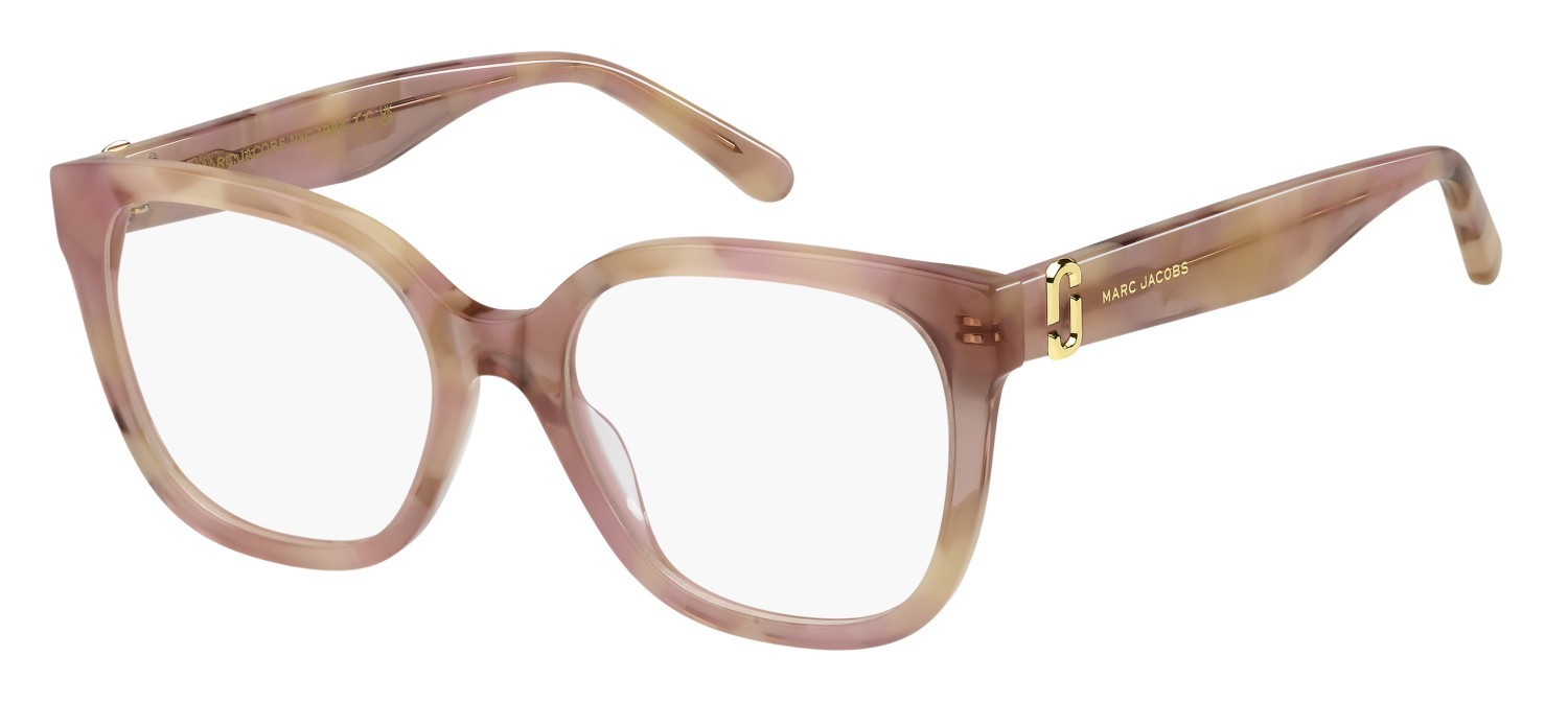 Occhiali da vista Marc Jacobs 893 111064 MAP colore havana patttrn pink forma cat eye 