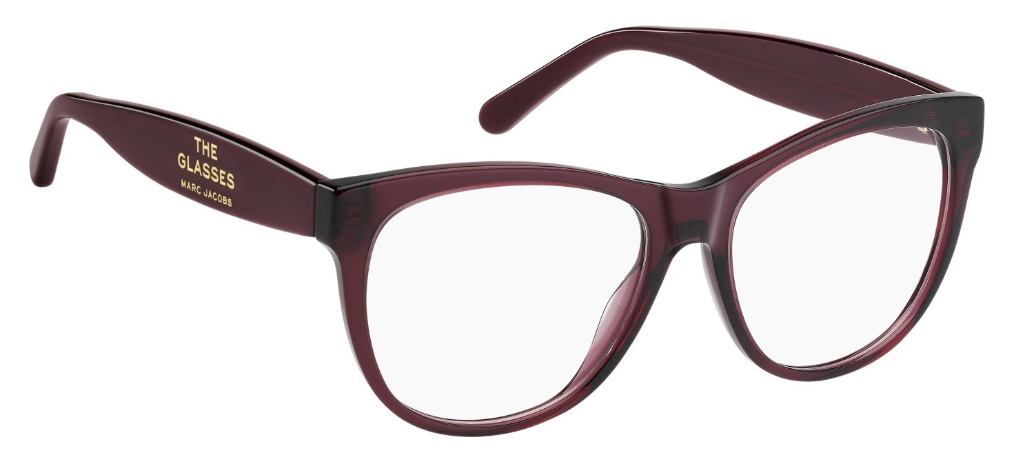 Occhiali da vista Marc Jacobs 896 111065 LHF colore burgundy 2 forma cat eye 