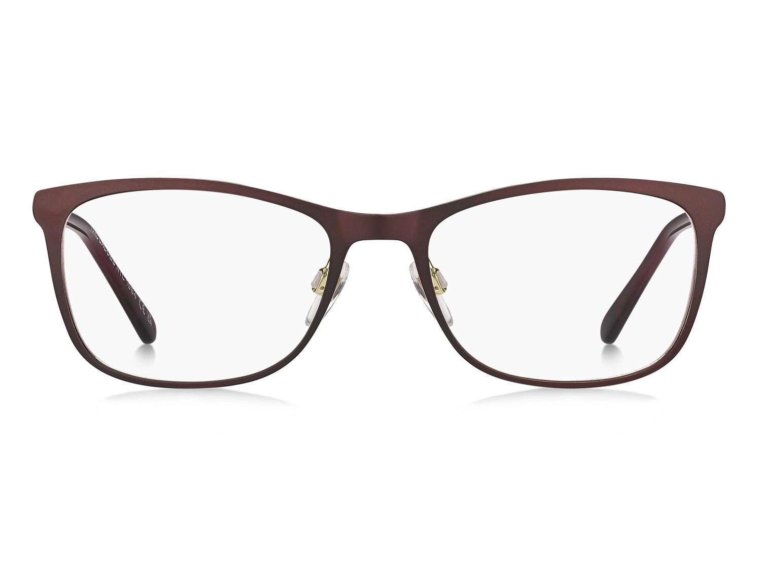 Occhiali da vista Marc Jacobs 898/G 111066 E28 colore matte burgundy gold forma rettangolare 
