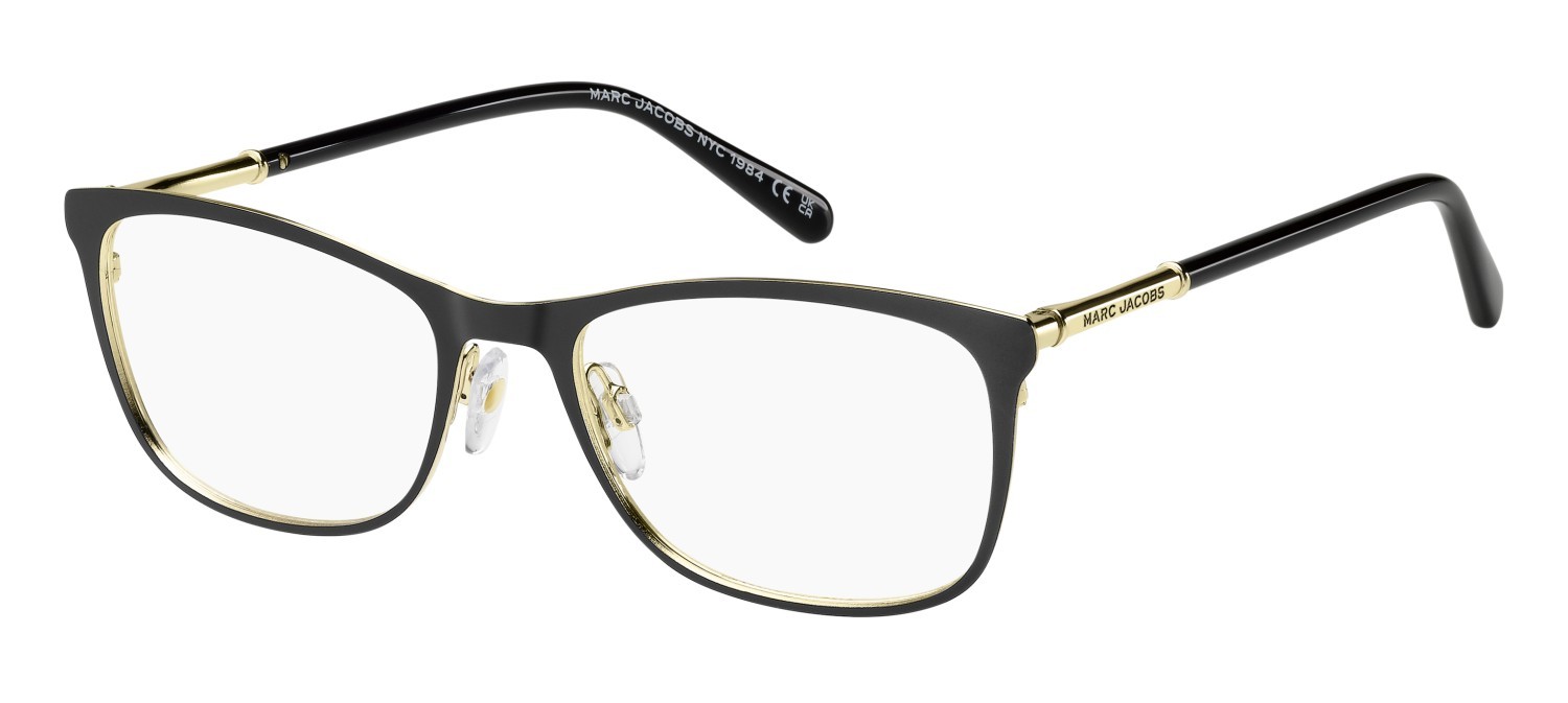Occhiali da vista Marc Jacobs 898/G 111066 I46 colore matte black gold forma rettangolare 