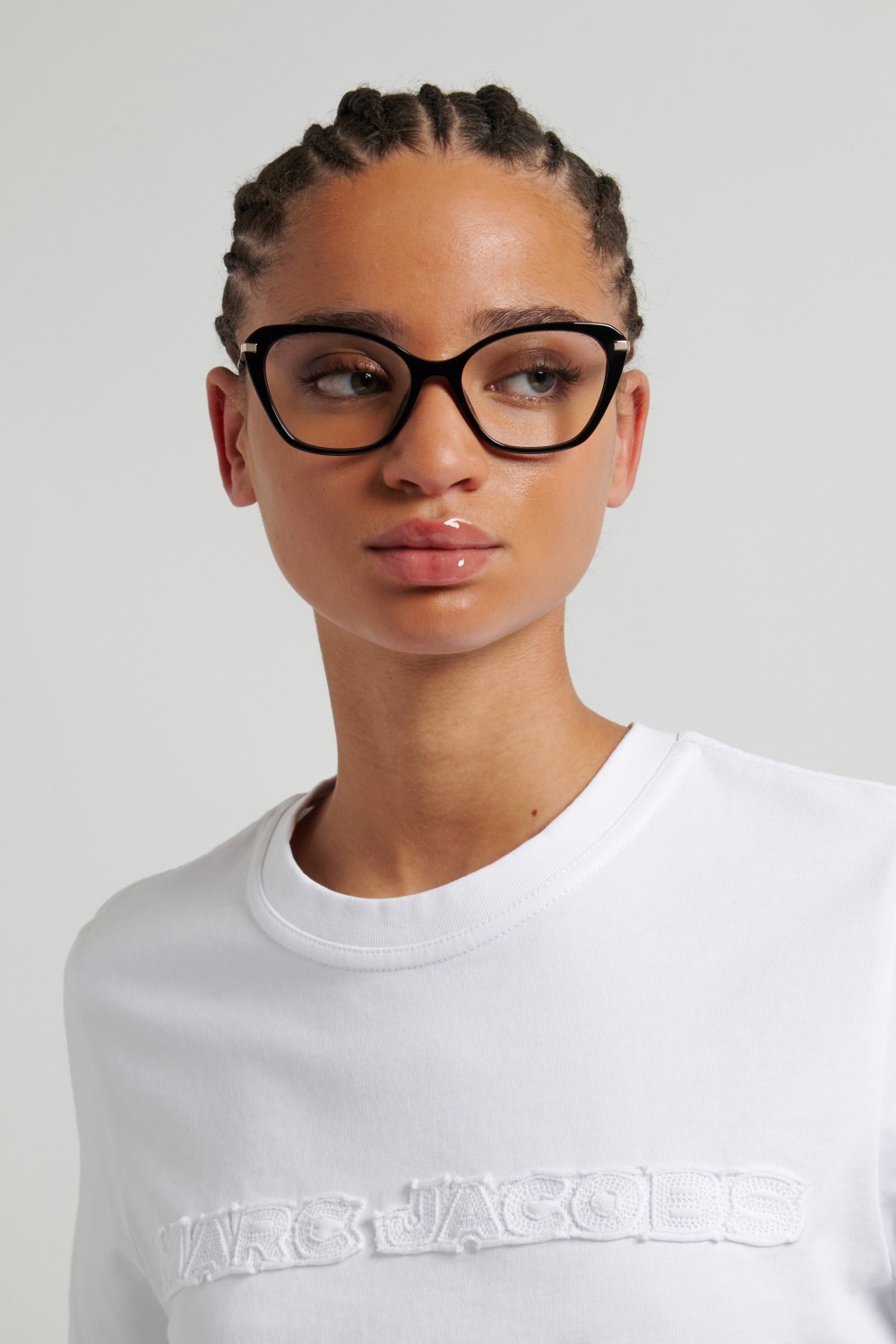 Occhiali da vista Marc Jacobs 899/G 111068 807 colore black forma cat eye 