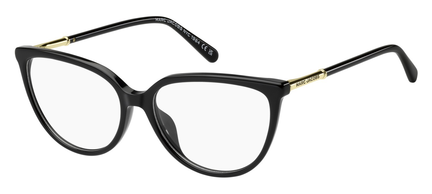 Occhiali da vista Marc Jacobs 900/G 111069 807 colore black forma cat eye 