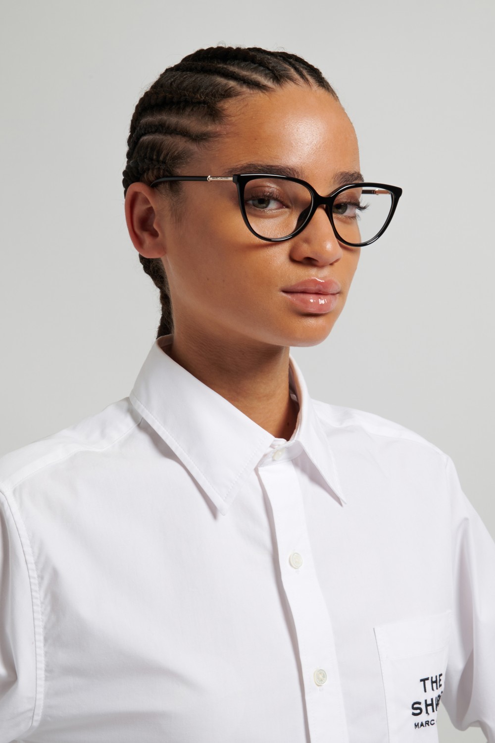 Occhiali da vista Marc Jacobs 900/G 111069 807 colore black forma cat eye 