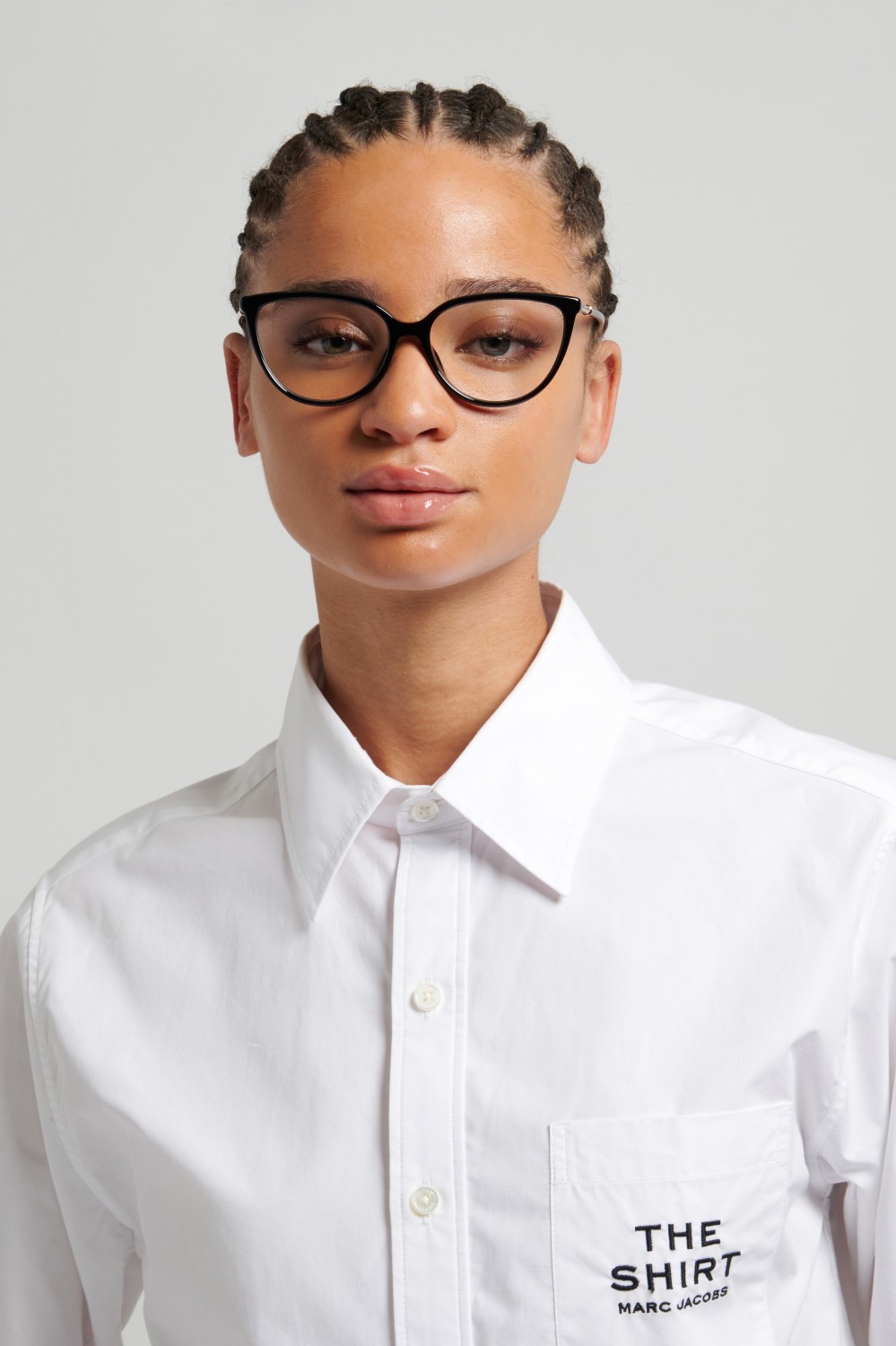 Occhiali da vista Marc Jacobs 900/G 111069 807 colore black forma cat eye 