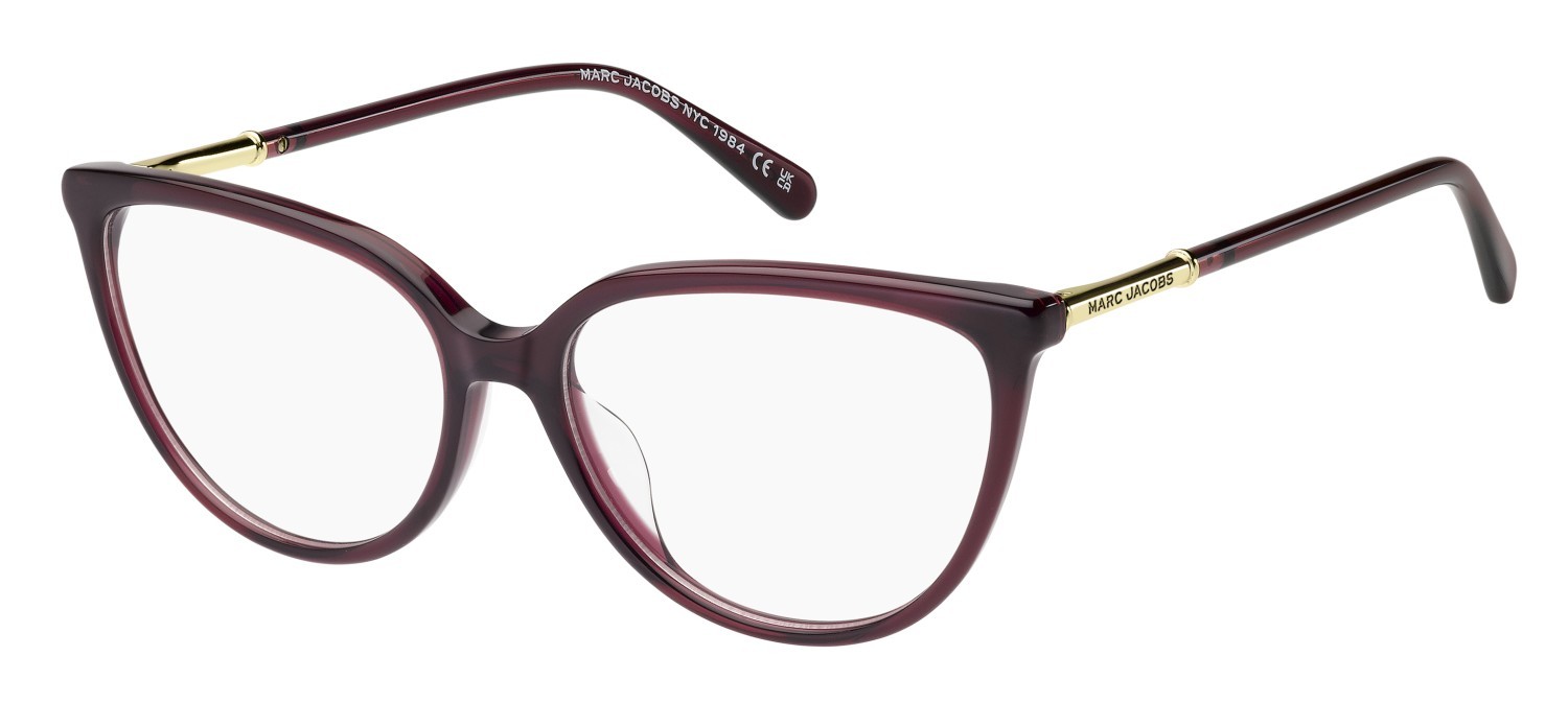 Occhiali da vista Marc Jacobs 900/G 111069 LHF colore burgundy 2 forma cat eye 