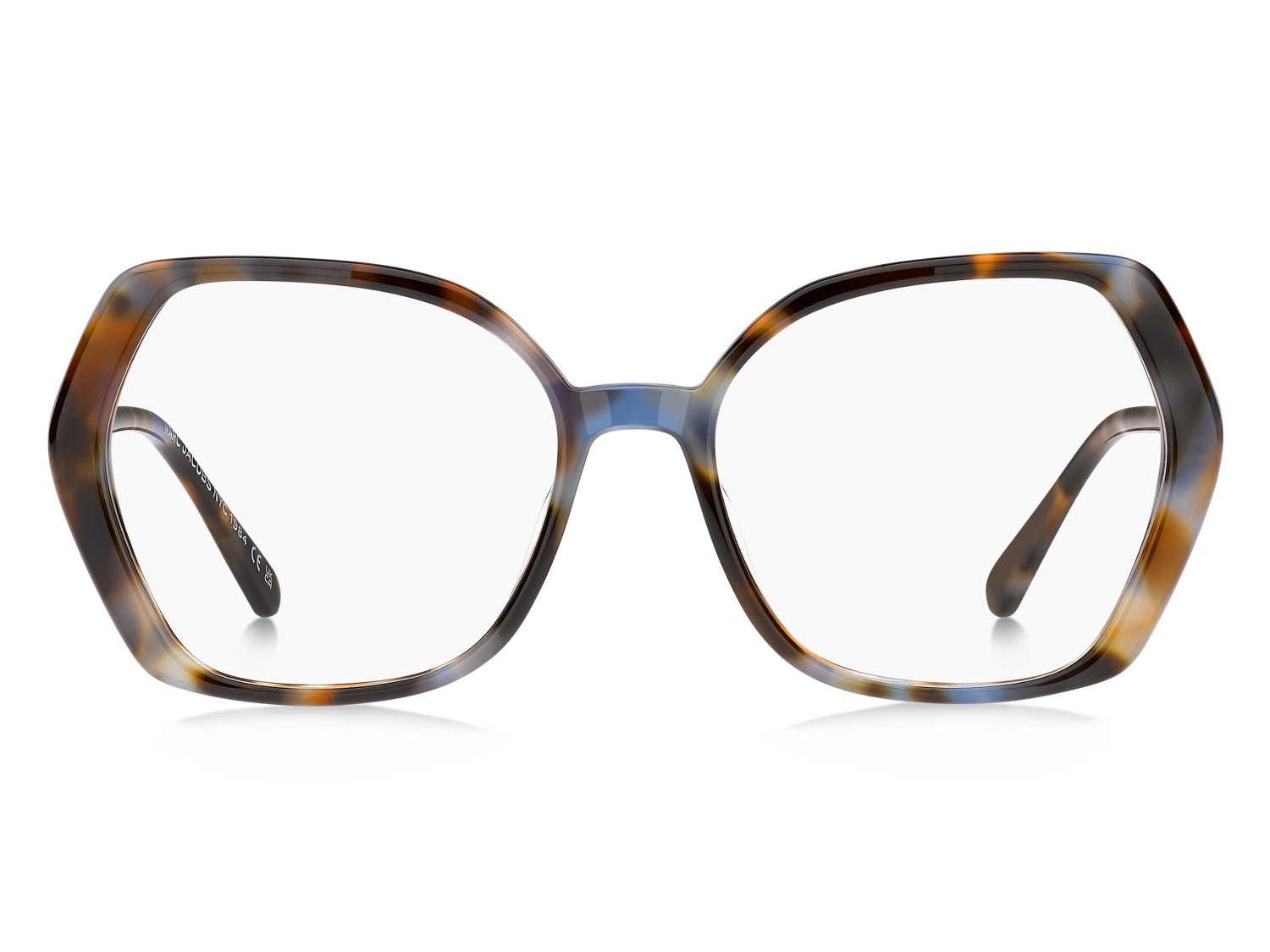 Brillen Marc Jacobs 901 111070 X8Q farbe brown blue havana form quadratisch 