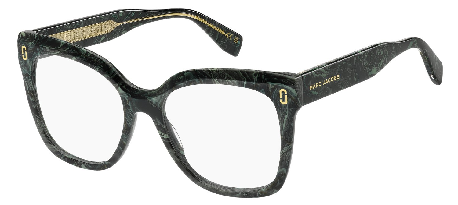 Occhiali da vista Marc Jacobs Mj 1142 111073 JRI colore marble green forma cat eye 