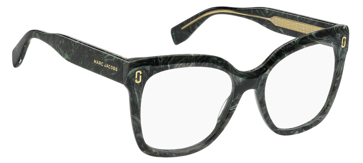 Occhiali da vista Marc Jacobs Mj 1142 111073 JRI colore marble green forma cat eye 