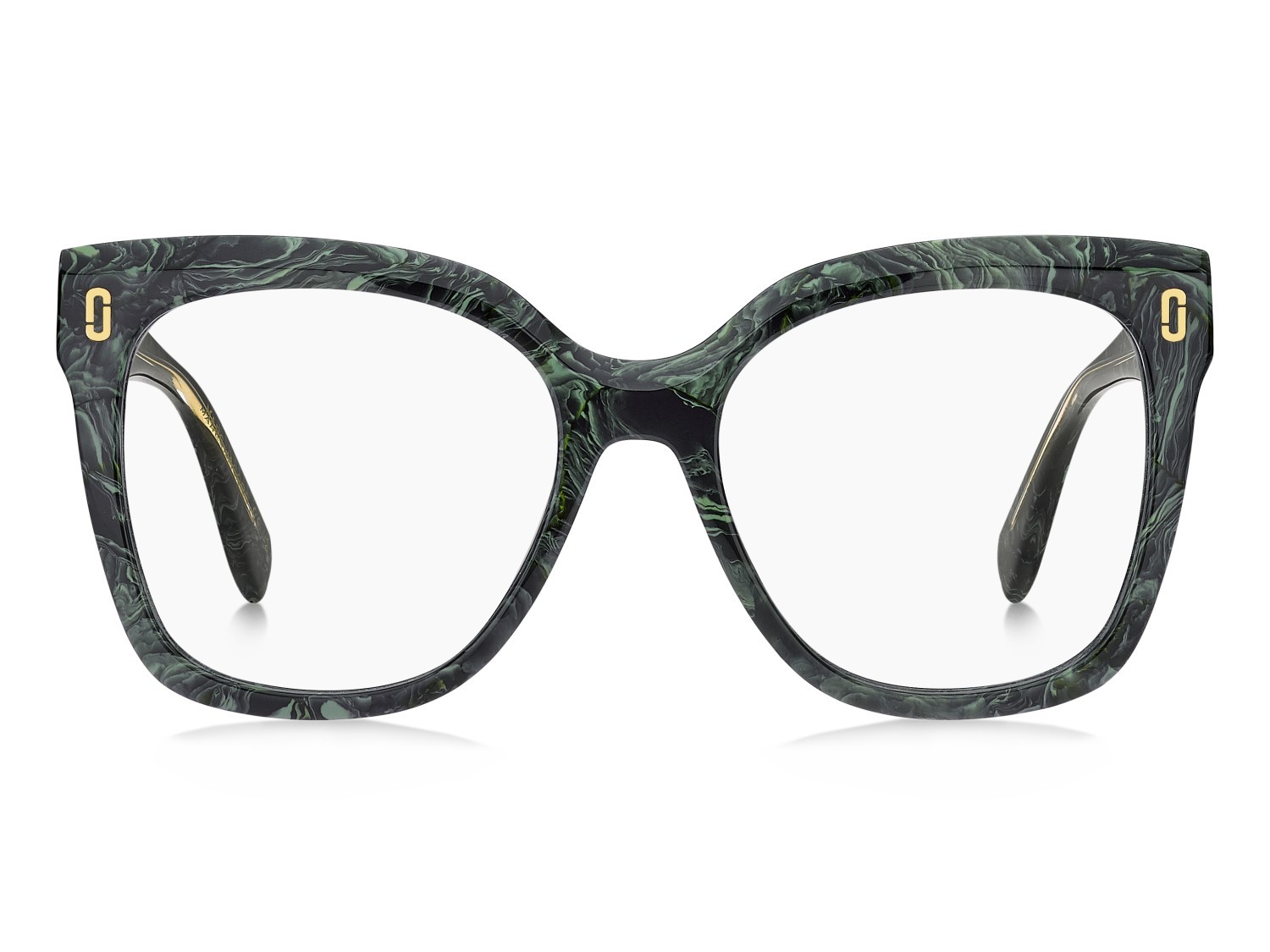 Occhiali da vista Marc Jacobs Mj 1142 111073 JRI colore marble green forma cat eye 