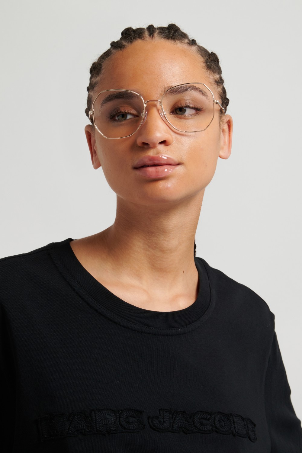 Eyeglasses Marc Jacobs 918 111099 3YG color light gold shape butterfly 