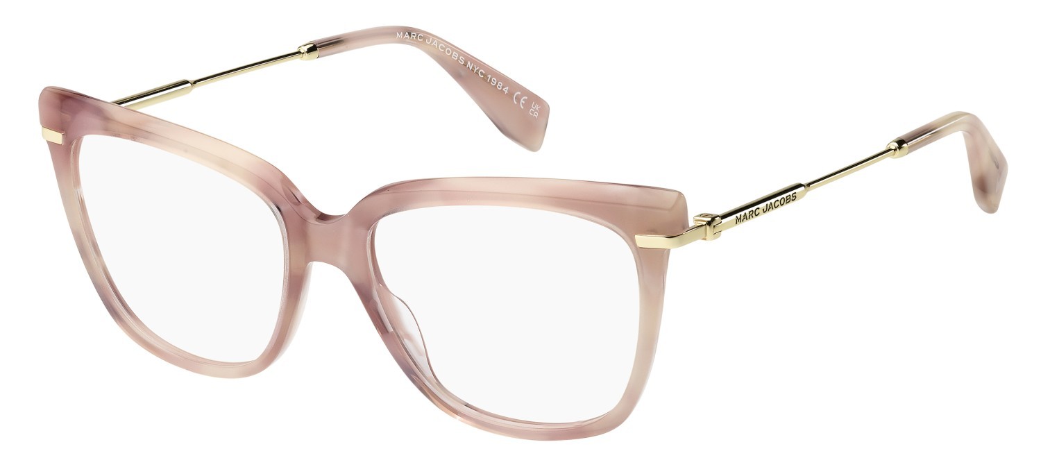 Occhiali da vista Marc Jacobs 891 111102 MAP colore havana patttrn pink forma cat eye 