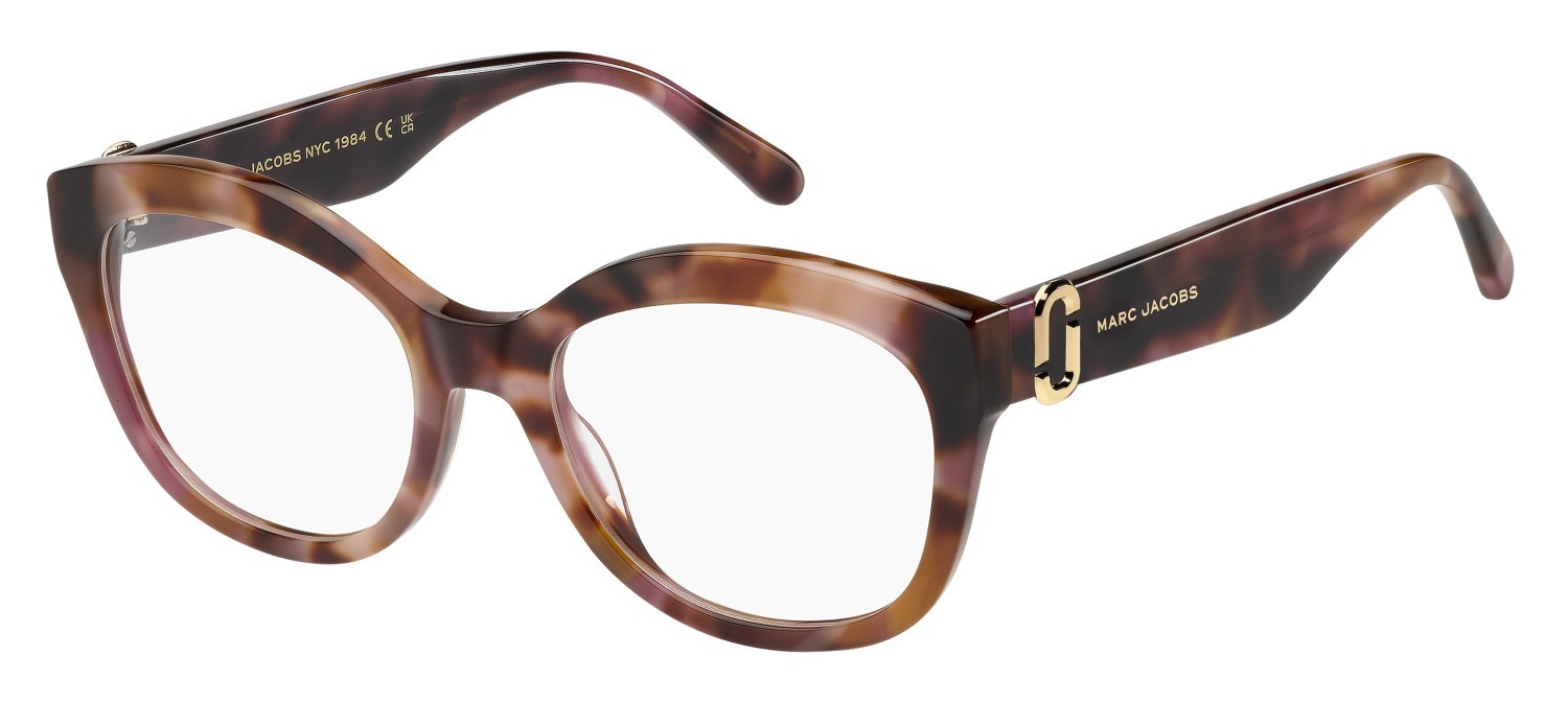 Occhiali da vista Marc Jacobs 892 111103 0B0 colore brown pink havana forma cat eye 