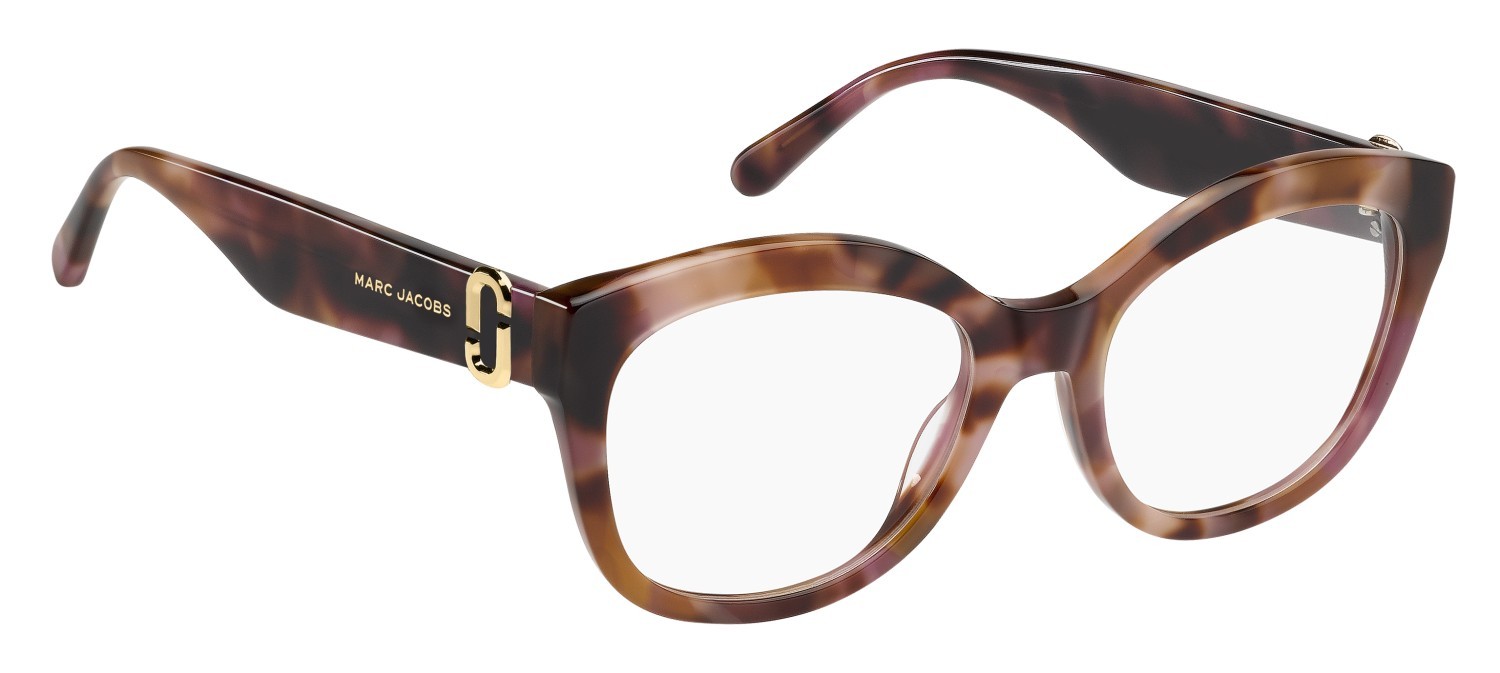 Occhiali da vista Marc Jacobs 892 111103 0B0 colore brown pink havana forma cat eye 