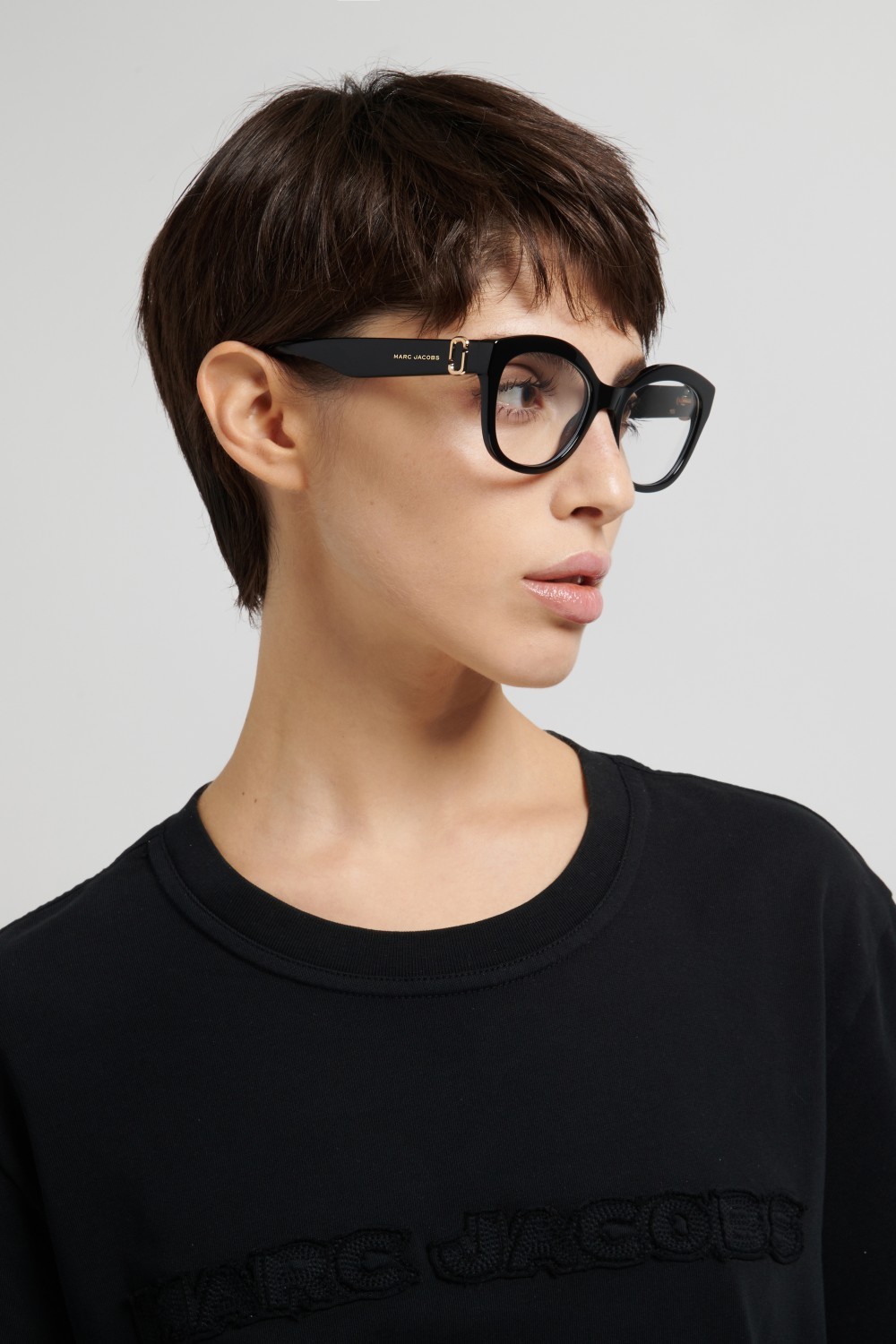 Occhiali da vista Marc Jacobs 892 111103 807 colore black forma cat eye 