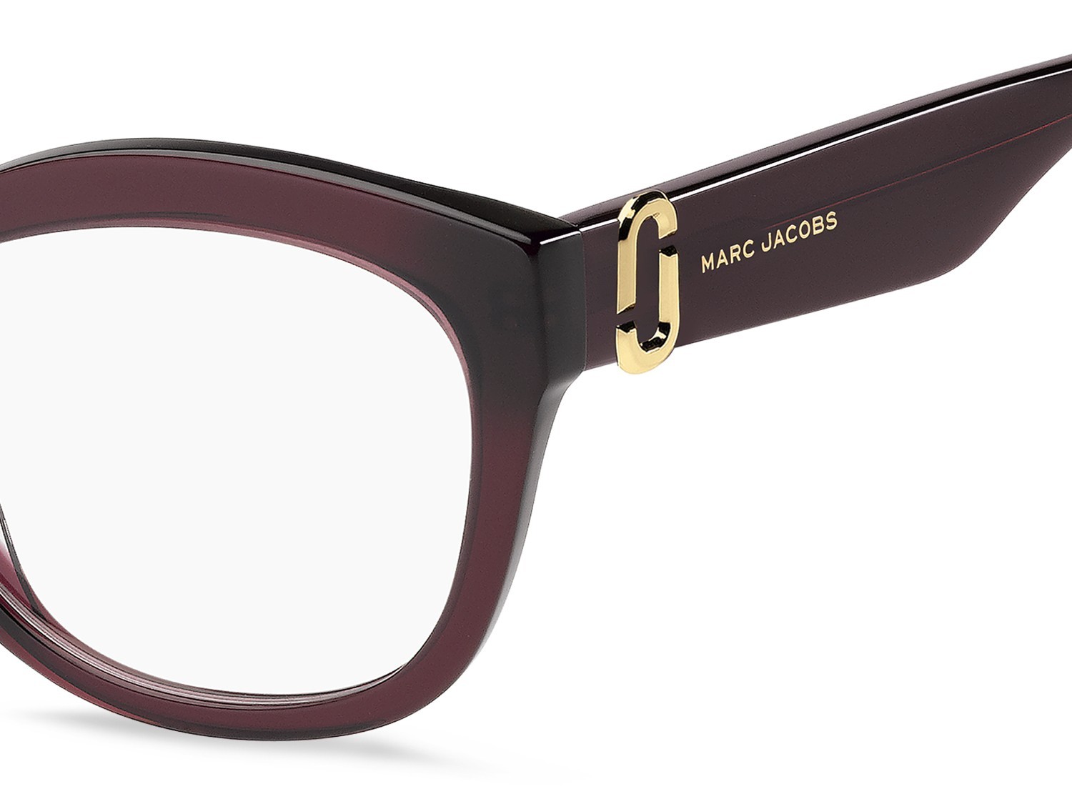 Brillen Marc Jacobs 892 111103 LHF farbe burgundy 2 form cat-eye 