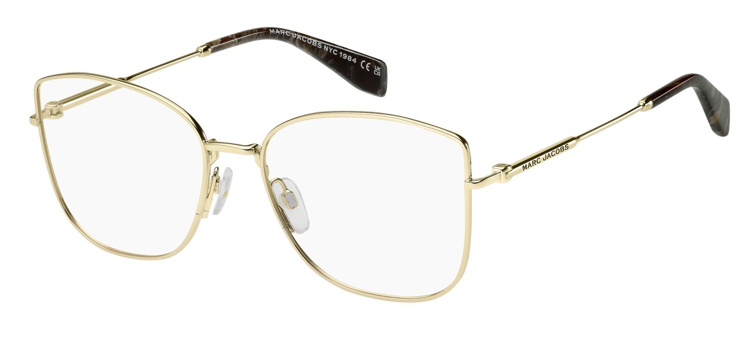 Occhiali da vista Marc Jacobs 919 111108 J5G colore gold forma cat eye 