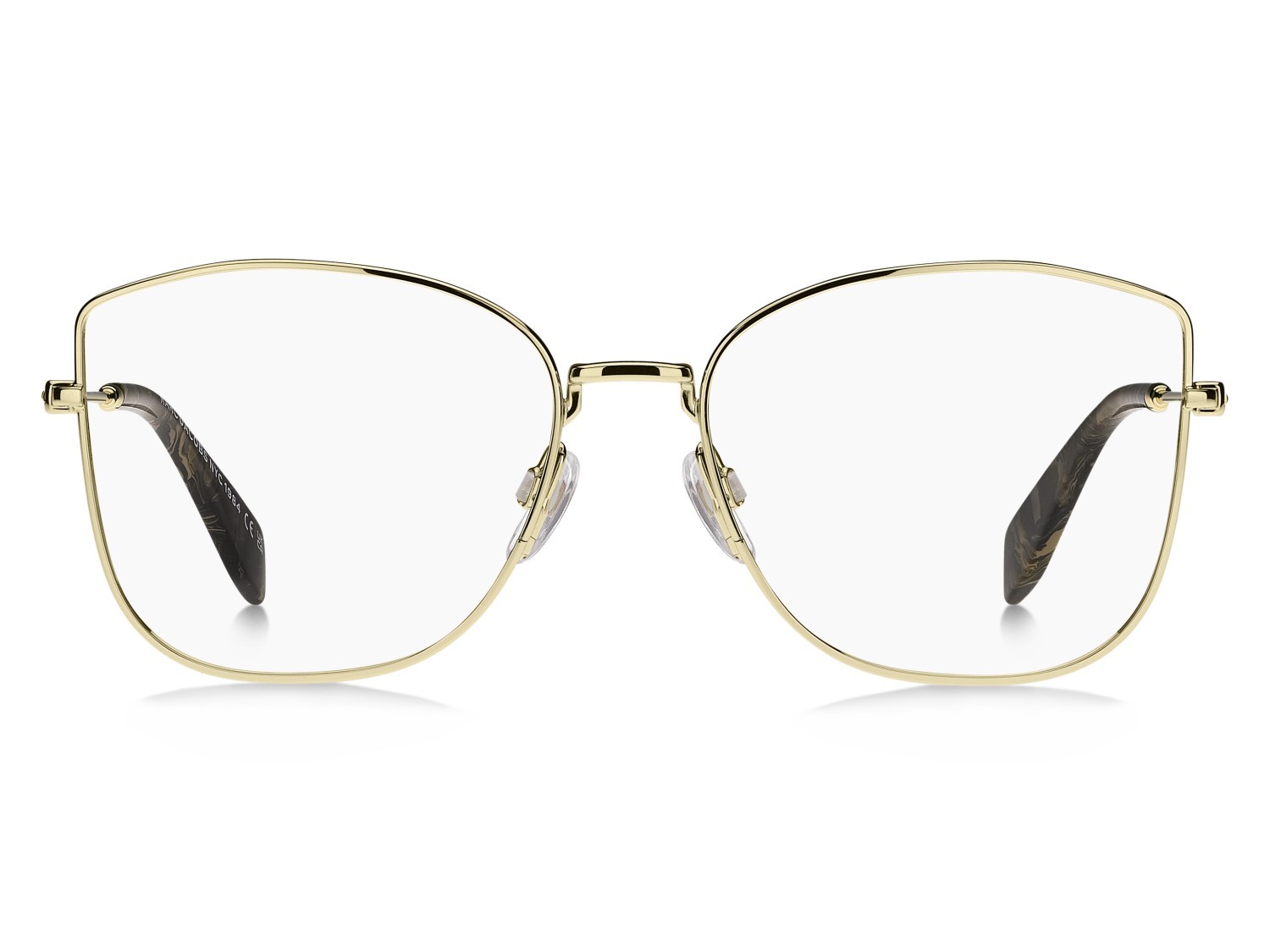 Occhiali da vista Marc Jacobs 919 111108 J5G colore gold forma cat eye 