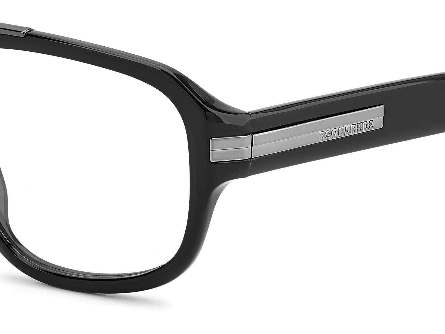 Occhiali da vista Dsquared2 D2 0199 111111 ANS colore black dark ruthenium forma quadrato 