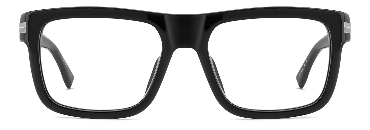 Occhiali da vista Dsquared2 D2 0200/G 111112 ANS colore black dark ruthenium forma rettangolare 