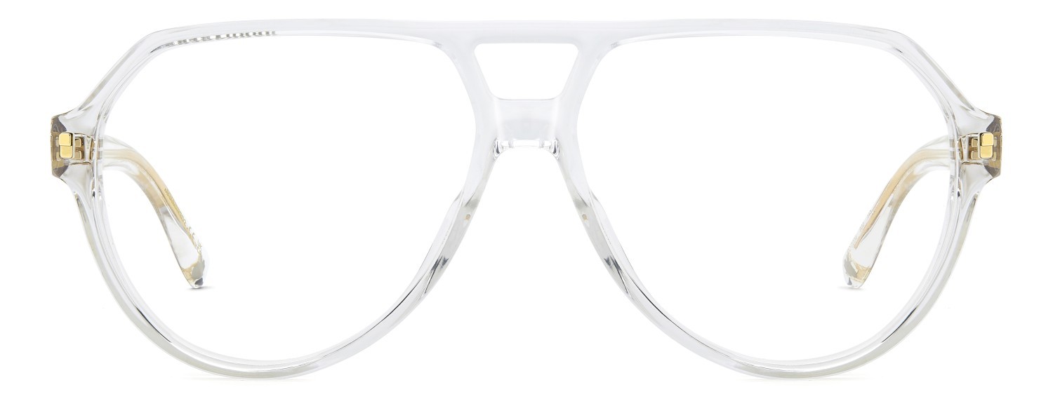 Occhiali da vista Dsquared2 D2 0204 111113 900 colore crystal forma aviator 