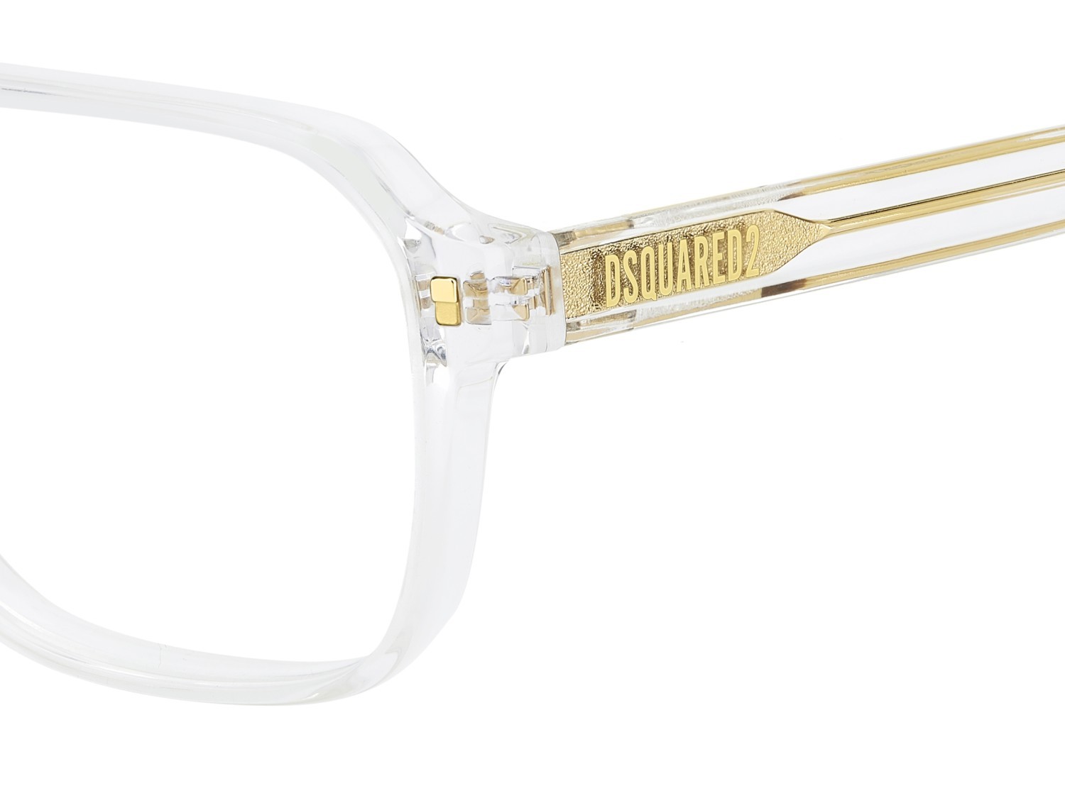 Eyeglasses Dsquared2 D2 0203 111114 900 color crystal shape rectangle 