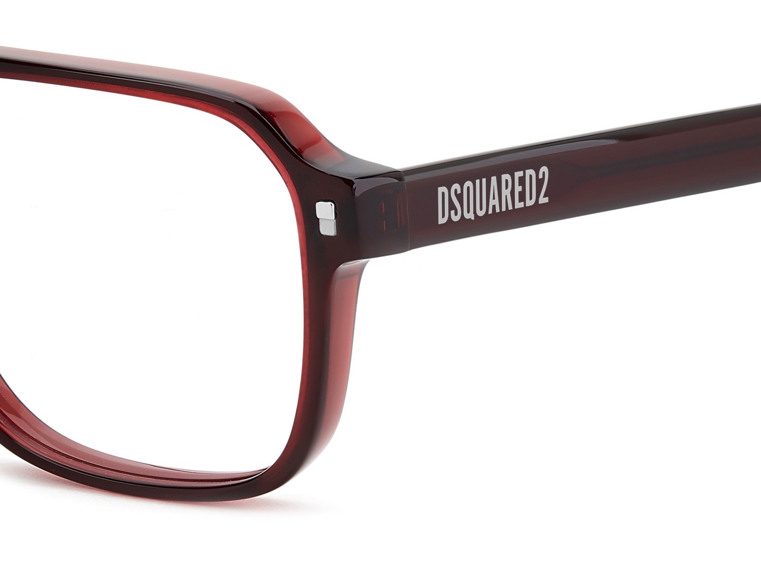 Brillen Dsquared2 D2 0203 111114 C9A farbe red form rechteckig 