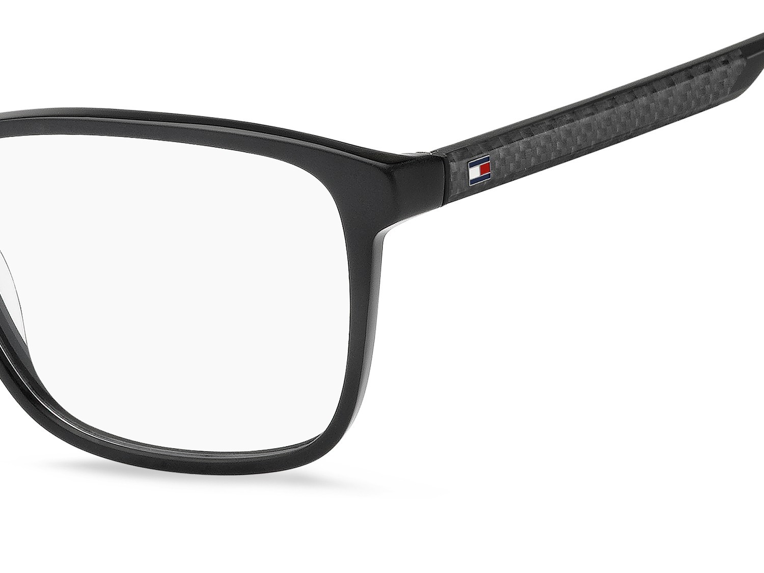 Eyeglasses Tommy Hilfiger Th 2318 111122 003 color matte black shape square 